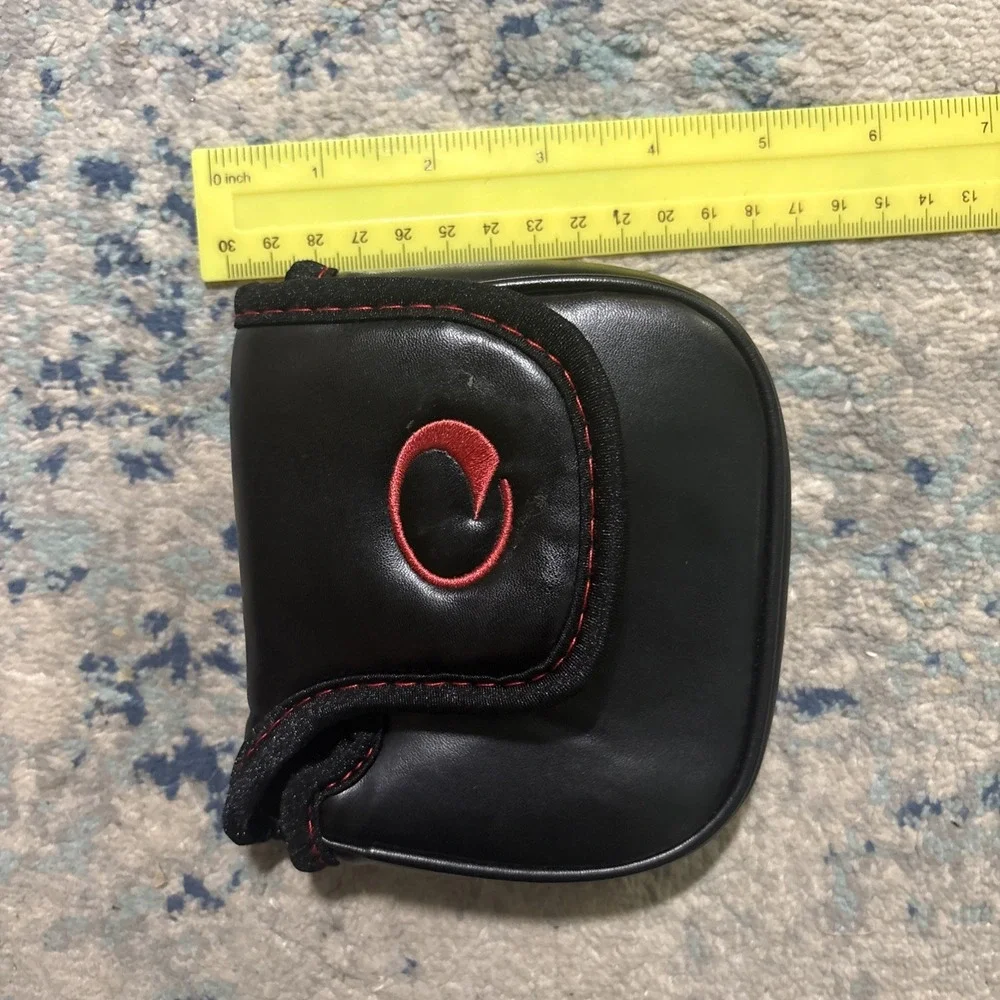 Sliver Ray Select Mallet Ray Cook Putter Head Cover Red White Stitching New RH - Picture 3 of 4